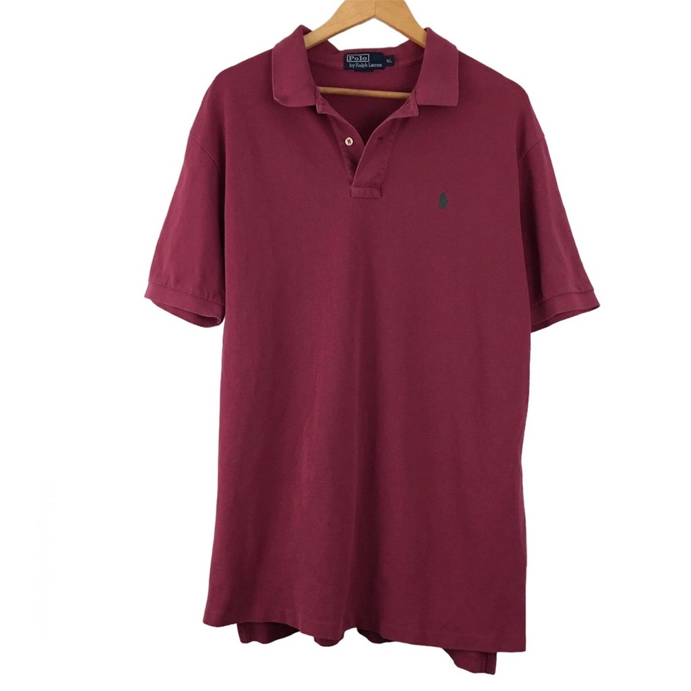 Polo Ralph Lauren Quarter Button Short Sleeve Cotton Polo Shirt Size XL